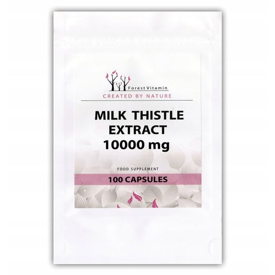 Forest Vitamin Milk Thistle Extract 10000Mg Suplement diety, 100 kaps. Forest Vitamin