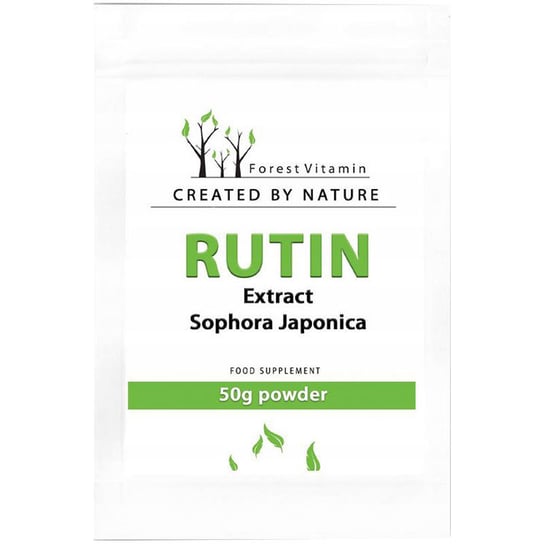 Forest Vitamin, Rutin Extract Sophora Japonica, Natural, Suplement diety, 50g Forest Vitamin