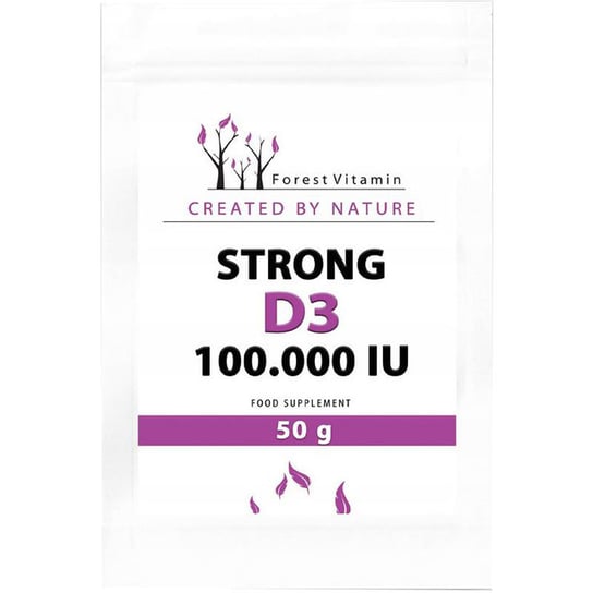 FOREST VITAMIN Strong D3 100.000 IU 50g Natural Forest Vitamin