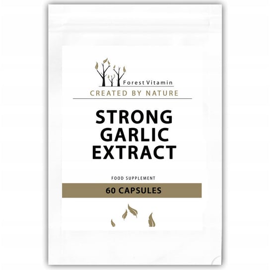 Forest Vitamin Strong Garlic Extract Suplementy diety, 60 kaps. Forest Vitamin