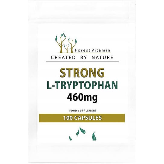Forest Vitamin, Strong L-Tryptophan 460mg,  Suplement diety, 100 kaps. Forest Vitamin