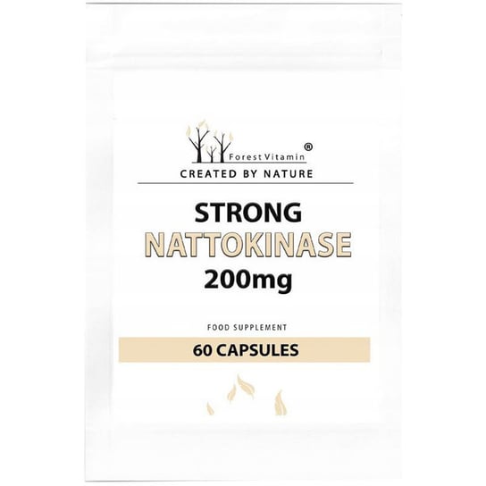 Forest Vitamin, Strong Nattokinase 200mg, Suplement diety, 60 kaps. Forest Vitamin
