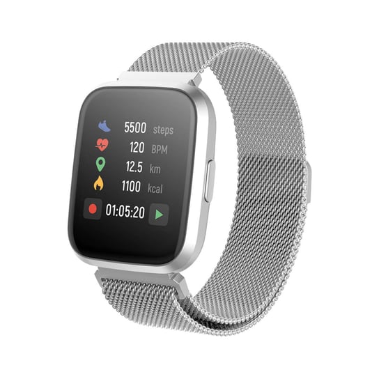 Forever, ForeVigo 2, Smartwatch, SW-310, srebny Forever