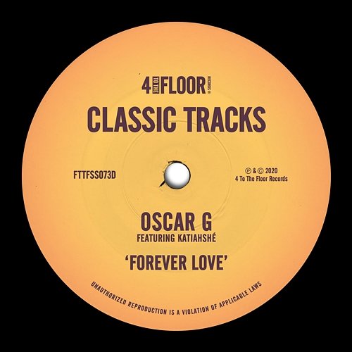 Forever Love Oscar G feat. Katiahshé