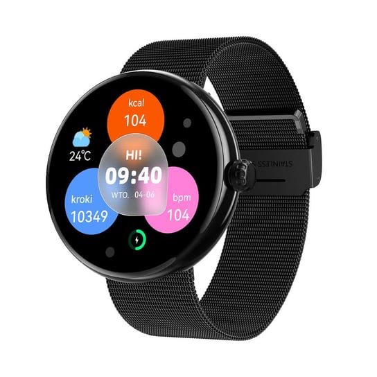 Forever Smartwatch Forevive 5 SB-365 Czarny Forever