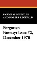Forgotten Fantasy Reginald Robert, Menville Douglas
