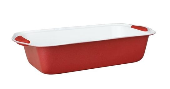 Forma ceramiczna keksówka TADAR, czerwona, 29,5x13x6 cm Tadar