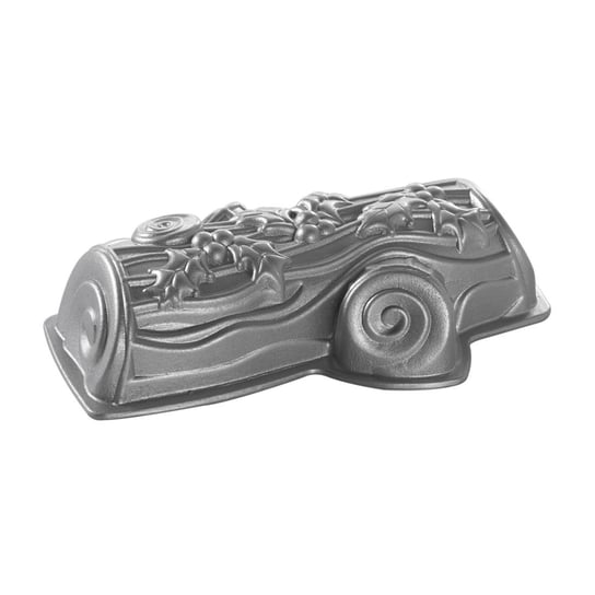 Forma do ciasta NORDIC WARE Yule Log, szara, 35x22x8 cm Nordic Ware