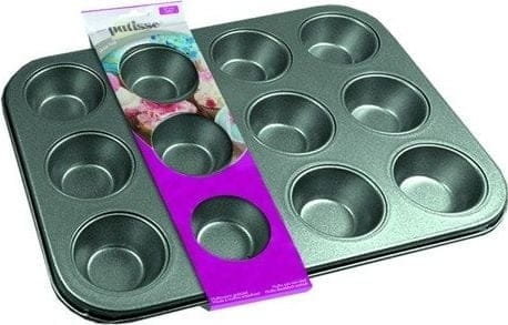 Forma do muffinek 12szt 26x35cm | PATISSE SILVER Inna marka