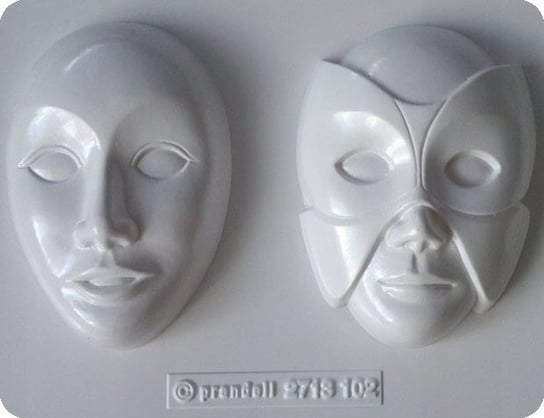 Forma do odlewów gipsu, maski wenekie, 2 elementy KNORR PRANDELL