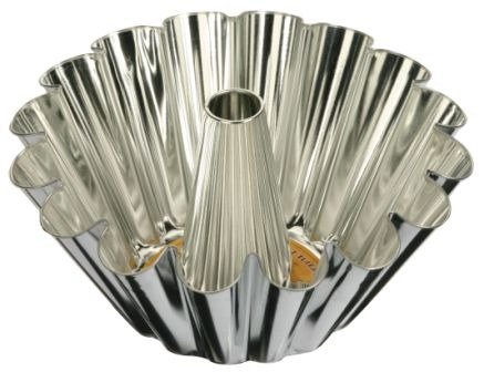 Forma do pieczenia babki, srebrna, 23 cm SNB