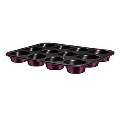 Forma do pieczenia muffiny 12 Berlinger Haus Purple Eclipse Collection, fioletowy, BH/6800 Berlinger Haus