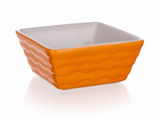 Forma do pieczenia zapiekania ceramiczna 9.5 cm pomarańzowa Inna marka