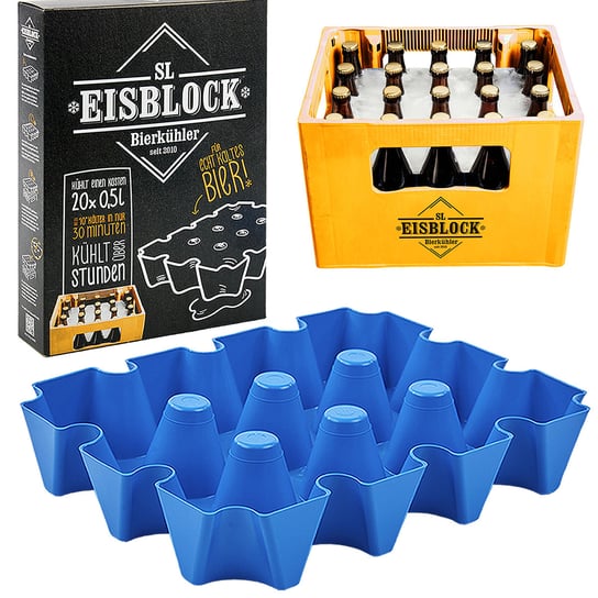 Forma Lodowa na kratę piwa, chłodziarka- Eisblock 20 x 0,5 l / Eisblock Inny producent