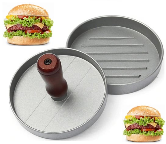 Forma prasa do burgerów hamburgerów 12cm aluminium Inny producent