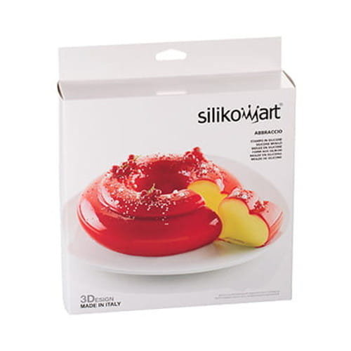 Forma silikonowa do pieczenia i deserów ABBRACCIO 3D SilikoMart SilikoMart