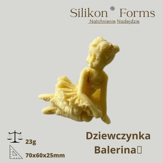 Forma silikonowa Dziewczynka Balerina Baletnica Silikon forms Inna marka