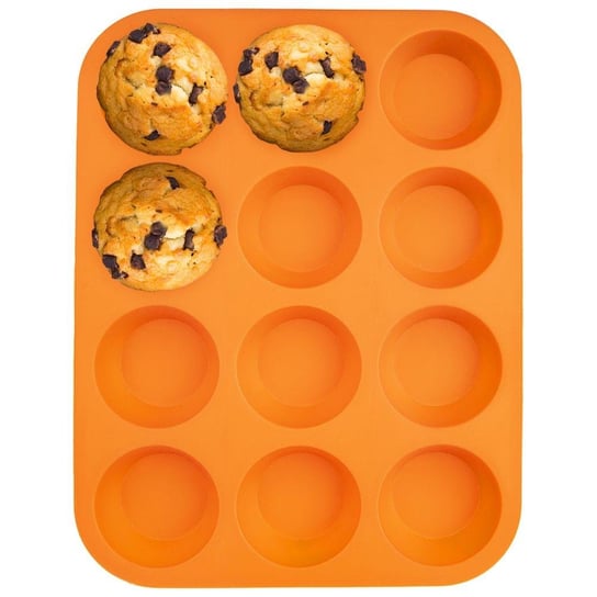 Forma SILIKONOWA na muffinki do pieczenia muffinek babeczek 12 sztuk Orion