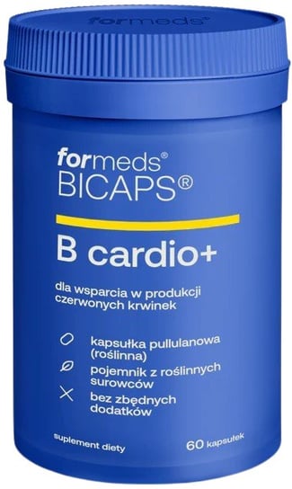ForMeds, BICAPS B CARDIO+, Suplement diety, 60 kaps. Inna marka