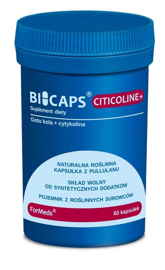 Formeds Bicaps Citicoline+ - Suplement diety, 60 kaps. Formeds