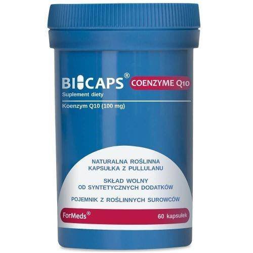 Formeds Bicaps Coenzyme, suplement diety Q10 60 k ubichonol Formeds