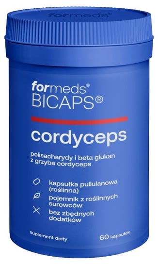 ForMeds, Bicaps Cordyceps, Suplement Diety, 60 Kaps. Inna marka