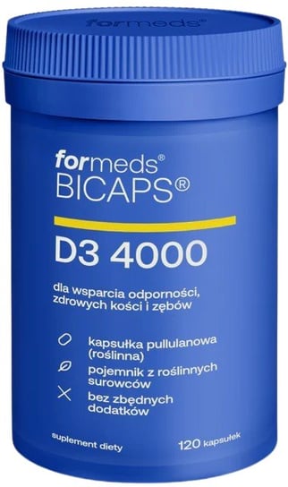 ForMeds, BICAPS D3 4000, Suplement diety, 120 kaps. Formeds