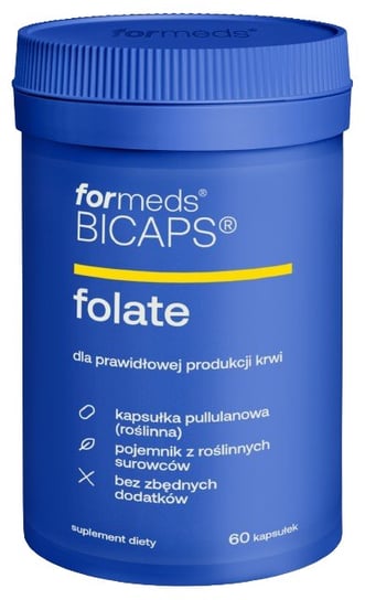 ForMeds, BICAPS FOLATE Kwas foliowy Ciąża Planowanie, Suplement diety, 60 kaps. Inna marka