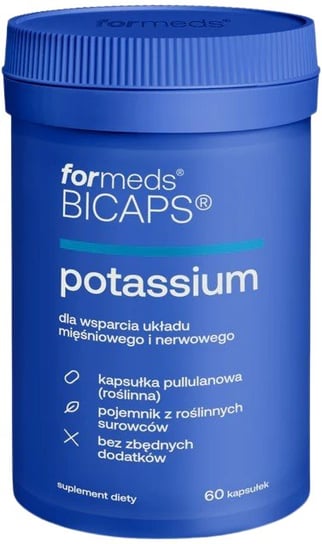 ForMeds, Bicaps Potassium Mięśnie Układ nerwowy, Suplement diety, 60 kaps. Inna marka