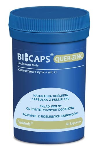 Formeds Bicaps Quer-zinc - Suplement diety, 60 kapsułek Formeds