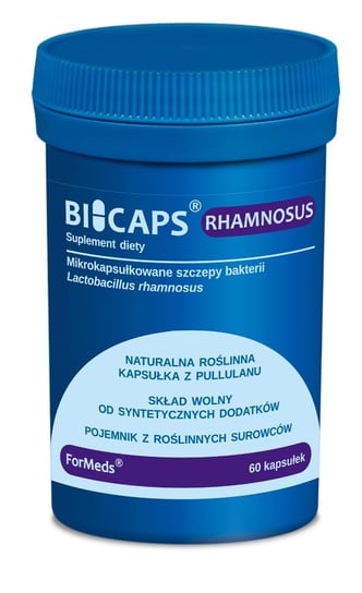 ForMeds Bicaps Rhamnosus 5 mld CFU, Suplement diety, 60 kaps. Formeds