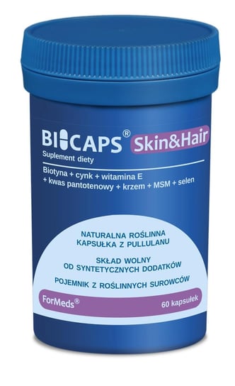 Formeds, Bicaps Skin&Hair, Suplement diety, 60 kaps. Formeds