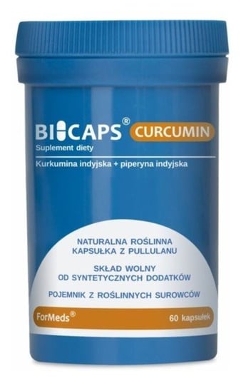 Formeds, Bicaps, suplement diety Curcumin, 60 kapsułek Formeds