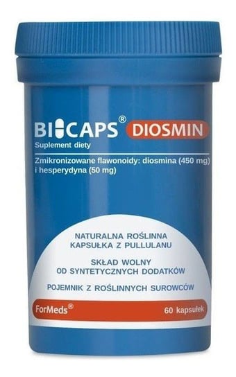 Formeds, Bicaps, suplement diety F-Diosmin, 60 kapsułek Formeds