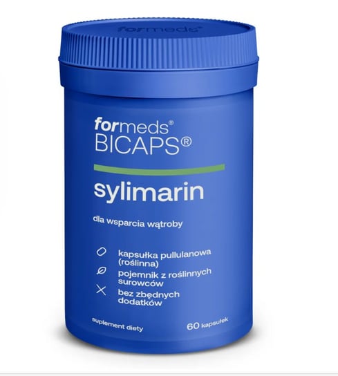 Formeds Bicaps Sylimarin Suplement Diety, 60 Kapsułek Formeds