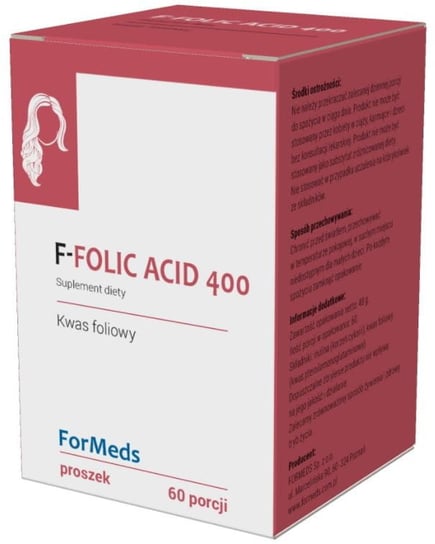 ForMeds, F-Folic Acid 400, 48 g Formeds