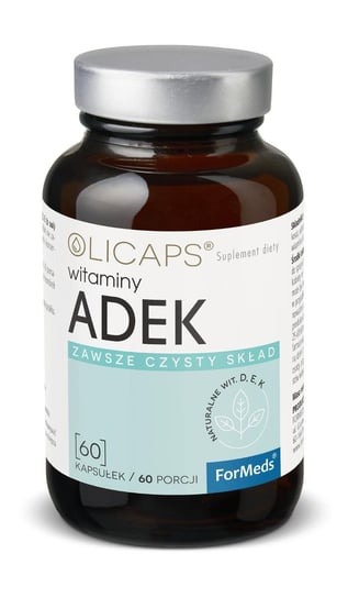 Formeds Olicaps Witaminy ADEK - Suplement diety, 60 kapsułek Formeds