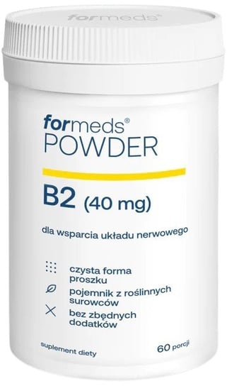 ForMeds, Powder B2 Odporność Układ nerwowy, Suplement diety, 60 porcji Inna marka