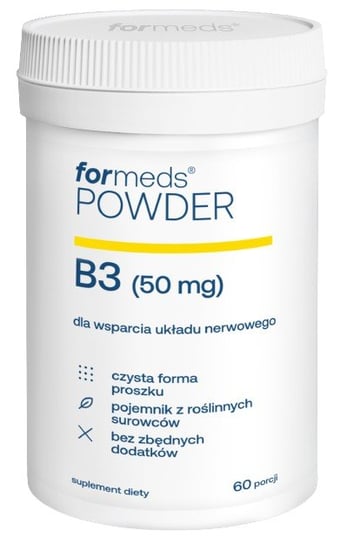 Formeds, Powder B3, Suplement Diety, 60 Porcji Formeds