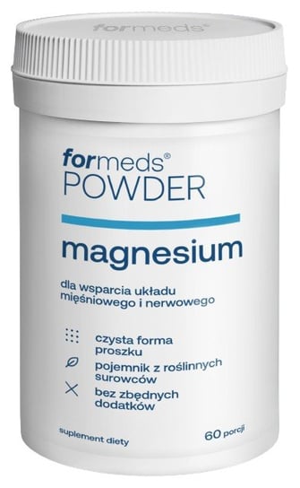 ForMeds, Powder Magnesium, Suplement diety, 60 porcji Inna marka
