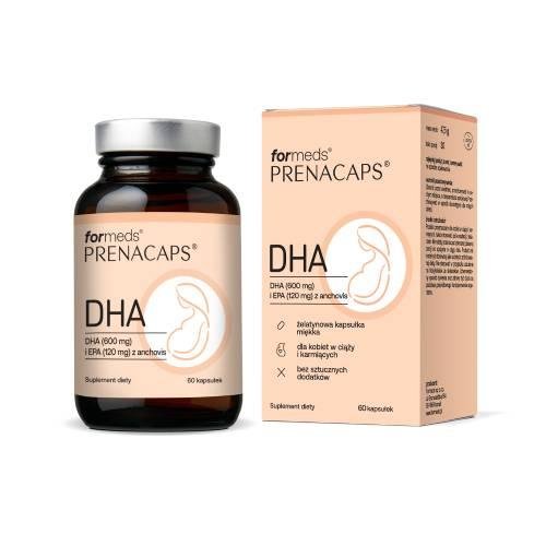 ForMeds Prenacaps DHA Suplement diety, 60 kaps. miękkich dla kobiet w ciąży Formeds