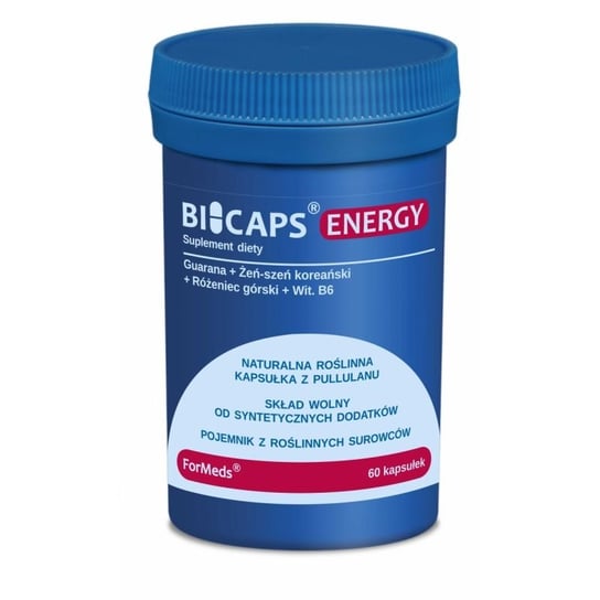 Formeds, suplement diety Bicaps Energy, 60 kapsułek Formeds