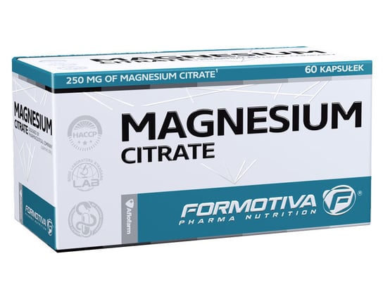 Formotiva, Magnesium Citrate, Suplement diety, 60 kaps. Formotiva