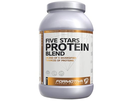 Formotiva, Odżywka białkowa, Five Stars Protein Blend, truskawka, 1000 g Formotiva