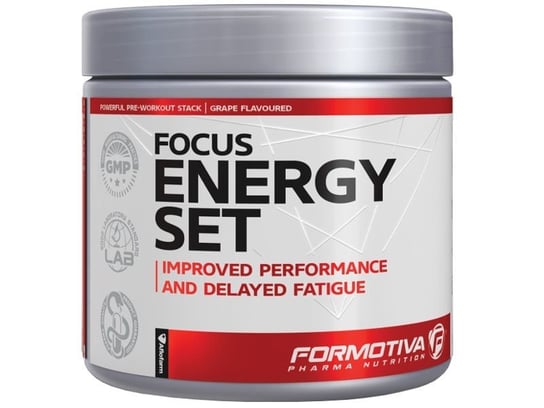 Formotiva, Suplement diety, Focus Energy Set, winogronowy, 240 g Formotiva