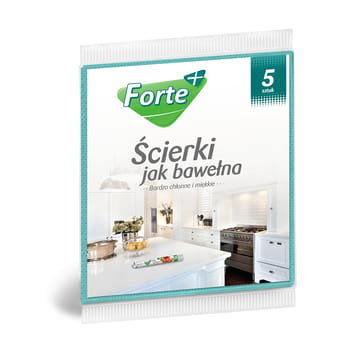 Forte+ Ścierki Jak Bawełna 5Szt M&C