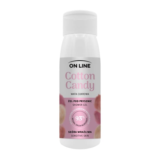 Forte Sweeden, On Line, Żel pod prysznic Cotton Candy do skóry wrażliwej, 400 ml FORTE SWEEDEN