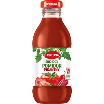 Fortuna Sok 100% pomidor pikantny 300 ml Fortuna