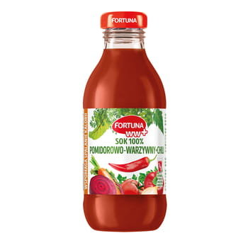 Fortuna ww+ pomidorowo-warzywny plus chili sok 100% 300 ml Fortuna