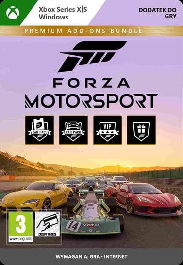 Forza Motorsport Premium - Zestaw dodatków - Xbox Series X/S/Windows Microsoft Corporation